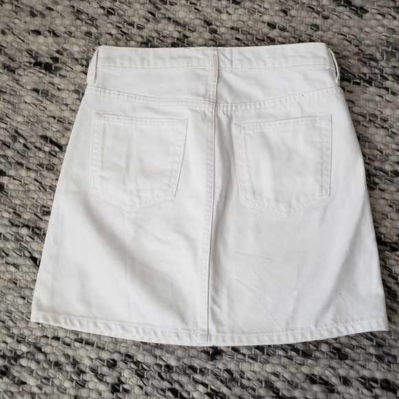 Everlane White Denim Skirt - Picture 4 of 5